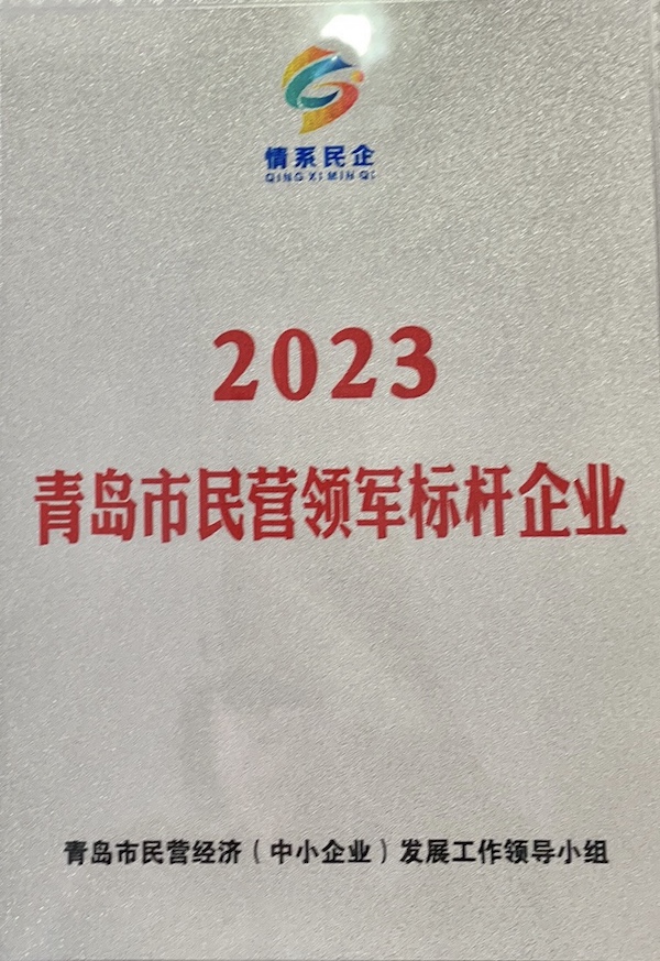 逢时科技荣获“2023青岛市民营领军标杆企业”